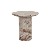Atlas Decagon Side Table Monica Red