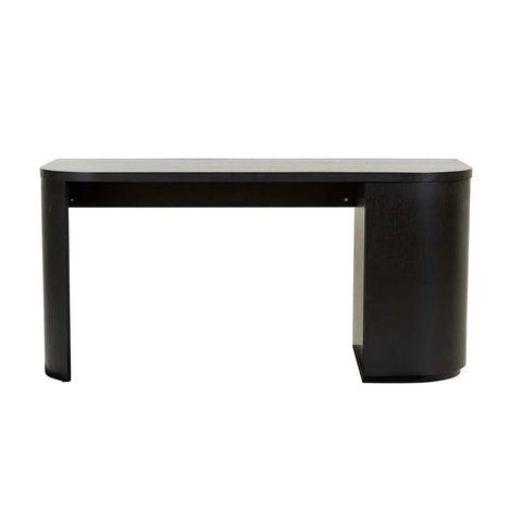 orson round desk black