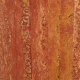 Atlas Pinnacle Side Table Satin Red Travertine