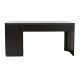 orson round desk black