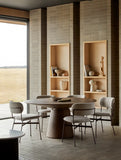 Classique Dining Table Smoked Ash 1500mm
