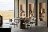 Classique Dining Table Smoked Ash 1500mm