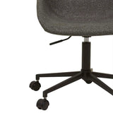 Cooper Office Chair Woven Charcoal