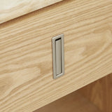 Pearce Marble Bedside One Drawer Natural