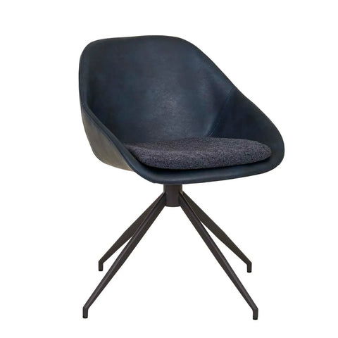 Cooper Spider Leg Office Chair Vintage Blue