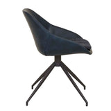 Cooper Spider Leg Office Chair Vintage Blue