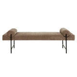 Axel Large Bench Seat Soft Russet