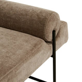 Axel Large Bench Seat Soft Russet