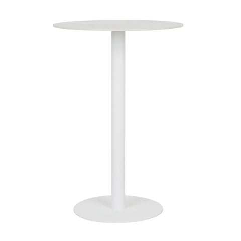 portsea cruise round bar table white