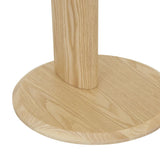 Rudy Marble Side Table Matt Grey/Natural