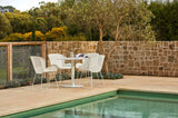 Portsea Cruise Round Dining Table Grey Stone