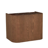 Elsie Large Bedside Rouge Marble/Smoked Ash