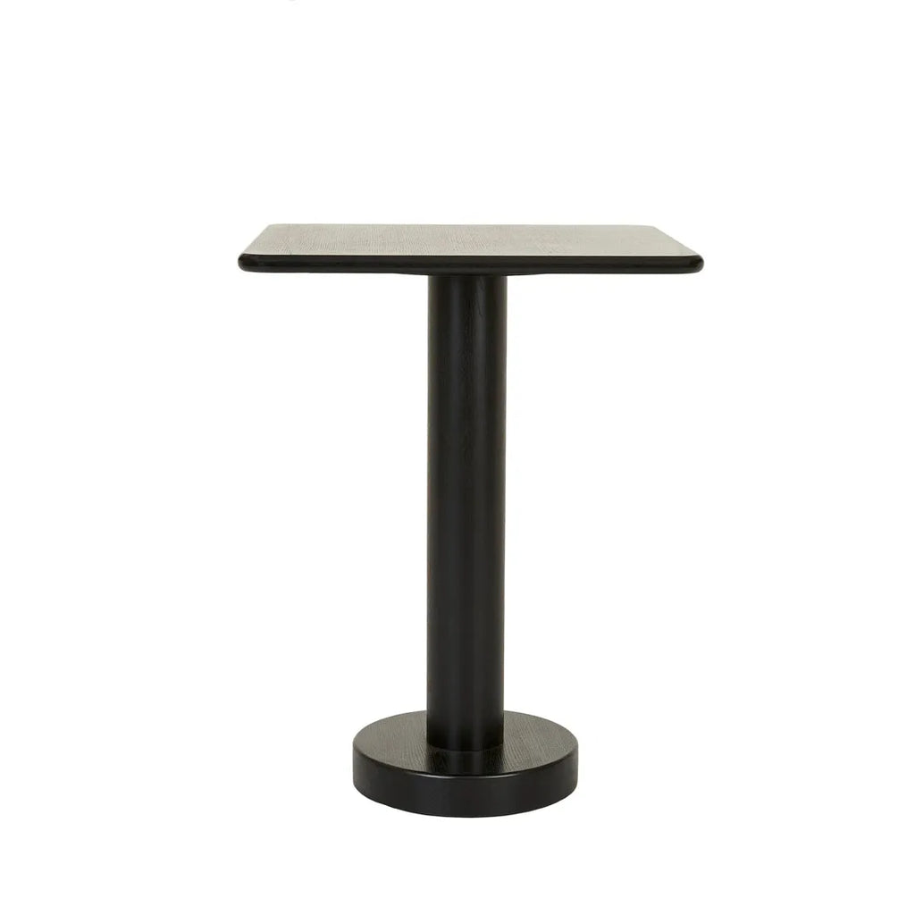 Freddie Square Bar Table Black