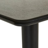 Freddie Square Bar Table Black