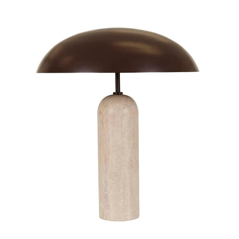 Easton Ellipse Table Lamp Burgundy