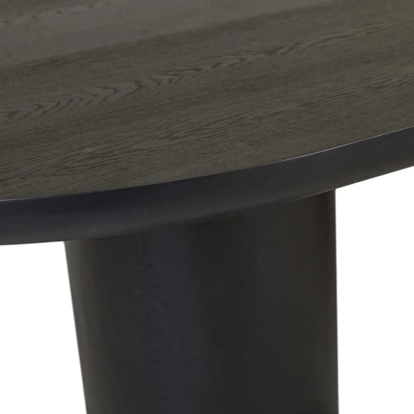 Seb Dining Table 2600mm Black – the design library