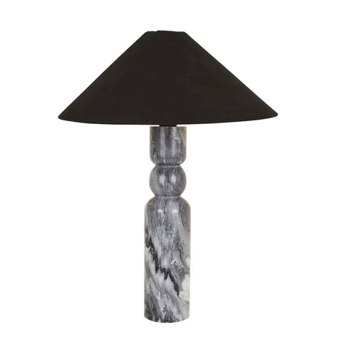 Easton Stack Table Lamp Black
