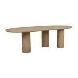 Seb Curve Dining Table 2600mm Natural