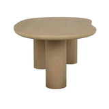 Seb Curve Dining Table 2600mm Natural