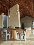 Seb Curve Dining Table 2600mm Natural