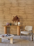 Lori Metal Armchair Brioche Boucle