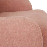 sidney plump sofa chair blush pink