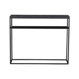 Elle Slim Console 900mm Black/Black