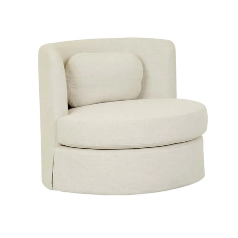 Sidney Bay Sofa Chair Parchment