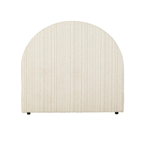 Madrid Arch Bedhead King Natural Stripe