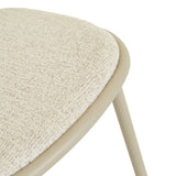 Pebble Barstool Frosted Beige