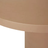 Petra Oval Dining Table Neutral Clay
