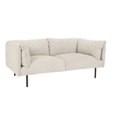 Felix Fold Two Seater Sofa Windy Grey