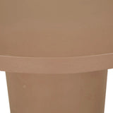 Petra Round Dining Table Neutral Clay