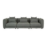 Felix Crest Left Corner Sofa Olive Leaf