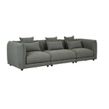 Felix Crest Left Corner Sofa Olive Leaf