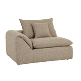 Madrid Fold Left Arm Sofa Mercury Boucle