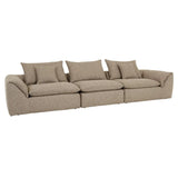 Madrid Fold Right Arm Sofa Mercury Boucle