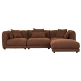 Felix Crest Right Corner Sofa Auburn