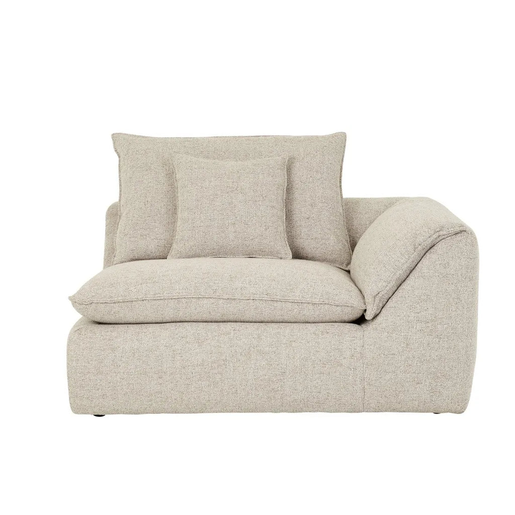 Madrid Fold Right Arm Sofa Tapioca