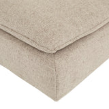Madrid Fold Left Chaise Sofa Tapioca