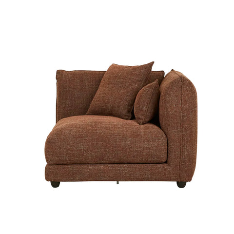 Felix Crest Right Corner Sofa Auburn
