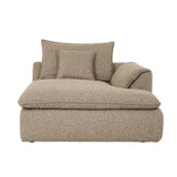 Madrid Fold Right Chaise Sofa Mercury Boucle