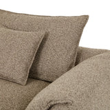 Madrid Fold Right Chaise Sofa Mercury Boucle