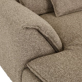 Madrid Fold Left Chaise Sofa Mercury Boucle