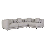 Felix Crest Left Corner Sofa Cloud Speckle