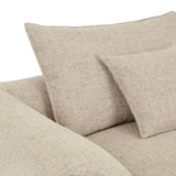 Madrid Fold Left Chaise Sofa Tapioca