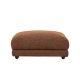 Felix Crest Ottoman Auburn Weave