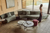 Felix Orbit Two Seater Arc Sofa Moss Tweed