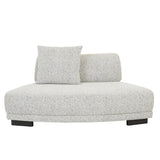 Felix Orbit Two Seater Curve Sofa Ore Speckle