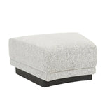 Felix Orbit Wedge Ottoman Ore Speckle